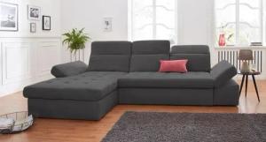 sit&more Ecksofa "Stardust L-Form", wahlweise mit Bettfunktion und Bettkasten