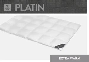 SPESSARTTRAUM Gänsedaunenbettdecke "Platin", extrawarm, Füllung 100% Reine weiße Gänsedaunen, Bezug 100% Baumwolle, (1 St.), hergestellt in Deutschland, allergikerfreundlich