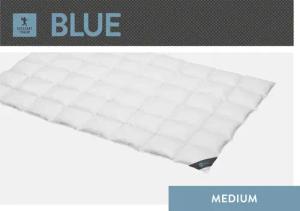 SPESSARTTRAUM Daunenbettdecke "Blue", leicht, Füllung 60% Daunen, 40% Federn, Bezug 100% Baumwolle, (1 St.), hergestellt in Deutschland, allergikerfreundlich