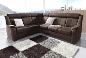 sit&more Ecksofa "Basel L-Form", wahlweise mit Relaxfunktion