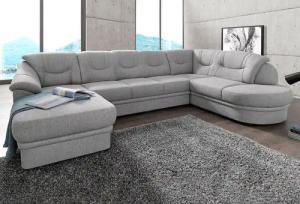 sit&more Wohnlandschaft "Savoni U-Form", wahlweise mit Bettfunktion