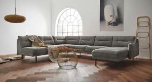andas Wohnlandschaft "Nordfyn U-Form", edles Design in 3 Bezugsqualitäten, Design by Morten Georgsen