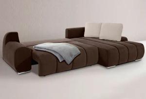 INOSIGN Ecksofa "Bono L-Form", wahlweise mit Bettfunktion
