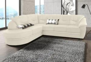 sit&more Ecksofa "Savoni L-Form", wahlweise mit Bettfunktion
