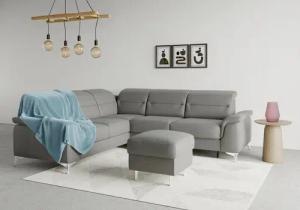 sit&more Ecksofa "Sinatra L-Form", optional mit Kopfteilverstellung und Armteilfunktion