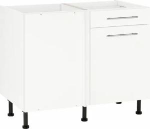wiho Küchen Eckunterschrank "Ela", mit Metallgriffen