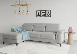 sit&more Ecksofa "Sinatra L-Form", mit Recamiere, optional mit Kopfteilverstellung und Armteilfunktion