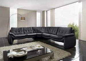 PLACES OF STYLE Ecksofa "Luna L-Form", in einzigartiger Optik