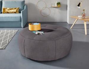 INOSIGN Hocker "Lounis", (Hockerprogramm V), Rundhocker in 2 Größen, "Soft clean" für leichte Reinigung mit Wasser