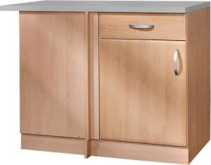 wiho Küchen Eckunterschrank "Prag, Breite 110 cm"