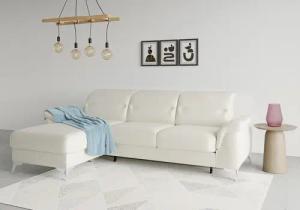sit&more Ecksofa "Sinatra L-Form", mit Recamiere, optinal mit Kopfteilverstellung und Armteilfunktion