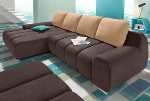 INOSIGN Ecksofa "Bono L-Form", wahlweise mit Bettfunktion