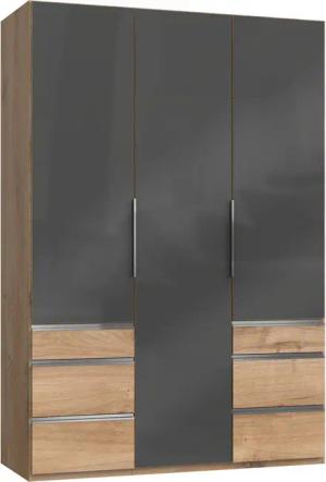Wimex Kleiderschrank "Level by fresh to go", mit vollflächigen Glastüren