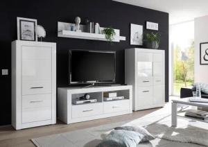 INOSIGN Wohnwand "BIANCO", (Set, 4 St.)