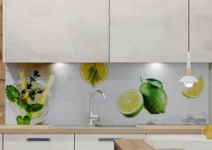 Express Küchen Küchenrückwand "Cocktail", (1 tlg.)