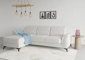 sit&more Ecksofa "Sinatra L-Form", mit Recamiere, optional mit Kopfteilverstellung und Armteilfunktion