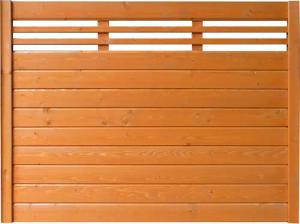 BM Massivholz Sichtschutzelement "EA5Y-F1X 2", LxH: 180x135 cm