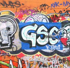 Express Küchen Küchenrückwand "Graffiti", (1 tlg.)
