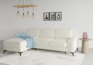 sit&more Ecksofa "Sinatra L-Form", mit Recamiere, optional mit Kopfteilverstellung und Armteilfunktion