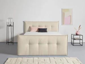 andas Boxbett "Kederleicht", inklusive Fußteil, Bettkasten & Topper, in 4 Breiten und 2 Härtegraden