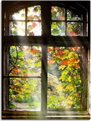 Artland Wandbild "Altbau", Fenster & Türen, (1 St.), als Alubild, Outdoorbild, Leinwandbild, Poster, Wandaufkleber