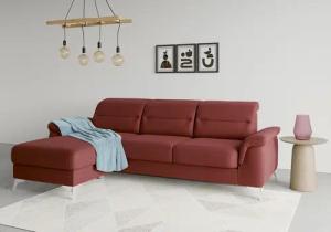 sit&more Ecksofa "Sinatra L-Form", mit Recamiere, optinal mit Kopfteilverstellung und Armteilfunktion