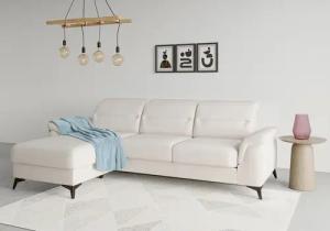sit&more Ecksofa "Sinatra L-Form", mit Recamiere, optional mit Kopfteilverstellung und Armteilfunktion