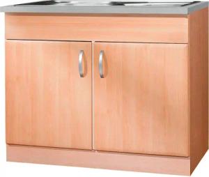 wiho Küchen Spülenschrank "Prag", 100 cm breit