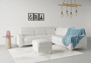 sit&more Ecksofa "Sinatra L-Form", optional mit Kopfteilverstellung und Armteilfunktion