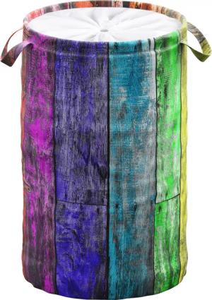 Sanilo Wäschekorb "Rainbow", 60 Liter, faltbar, mit Sichtschutz