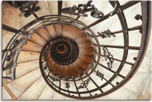 Artland Wandbild "Treppe", Architektonische Elemente, (1 St.), als Alubild, Outdoorbild, Leinwandbild, Poster, Wandaufkleber