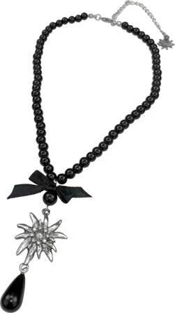 Allgäu Rebell Kette mit Anhänger "Sonia", mit Edelweiß Anhänger