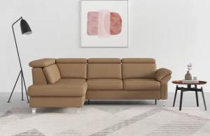 sit&more Ecksofa, inklusive Kopfteilverstellung, wahlweise mit Bettfunktion und Bettkasten
