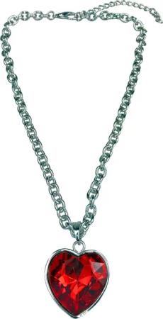 Allgäu Rebell Kette mit Anhänger "Rosalind", mit Herzanhänger