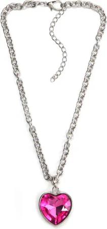Allgäu Rebell Kette mit Anhänger "Rosalind", mit Herzanhänger