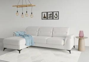 sit&more Ecksofa "Sinatra L-Form", mit Recamiere, optional mit Kopfteilverstellung und Armteilfunktion