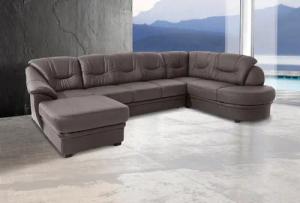 sit&more Wohnlandschaft "Savoni U-Form", wahlweise mit Bettfunktion