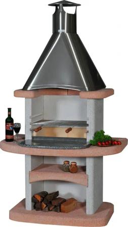 WELLFIRE Grillkamin "Alegra", BxTxH: 110x73x198 cm