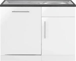 wiho Küchen Spülenschrank ""Cali"", 110 cm breit, inkl. Tür/Sockel für Geschirrspüler