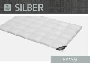 SPESSARTTRAUM Daunenbettdecke "Silber", normal, Füllung 100% Daunen, Bezug 100% Baumwolle, (1 St.), hergestellt in Deutschland, allergikerfreundlich