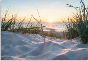 Artland Wandbild "Ostseestrand", Strand, (1 St.), als Alubild, Outdoorbild, Leinwandbild, Poster, Wandaufkleber