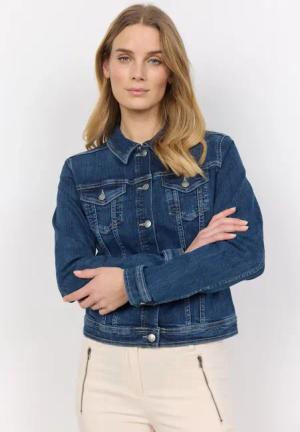 soyaconcept Jeansblazer "SC-KIMBERLY 3", taillierte Form