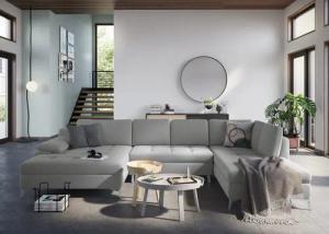 sit&more Wohnlandschaft "Latigo U-Form", mit Mega-Recamiere, wahlweise mit Bettfunktion und Bettkasten