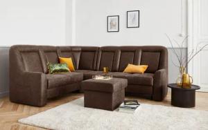 sit&more Ecksofa "Melissa L-Form", klassisches Polsterprogramm, wahlweise Bettfunktion und Schubkasten