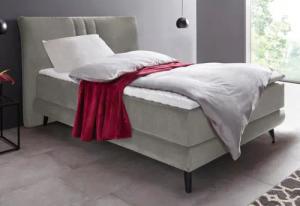 Places of Style Boxspringbett "Skien", incl. Kaltschaumtopper, 2 Härtegrade, 3 Ausführungen