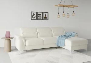 sit&more Ecksofa "Sinatra L-Form", mit Recamiere, optinal mit Kopfteilverstellung und Armteilfunktion