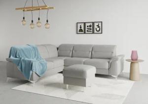 sit&more Ecksofa "Sinatra L-Form", optional mit Kopfteilverstellung und Armteilfunktion