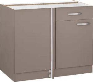 wiho Küchen Eckunterschrank "Kansas", 100 cm breit, Planungsmaß 110 cm, ohne Arbeitsplatte