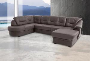 sit&more Wohnlandschaft "Savoni U-Form", wahlweise mit Bettfunktion