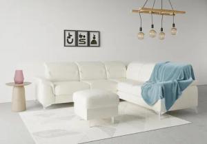 sit&more Ecksofa "Sinatra L-Form", optional mit Kopfteilverstellung und Armteilfunktion